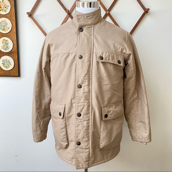 Coach Leatherware Utility Field Jacket Tan Small - Picture 1 of 14